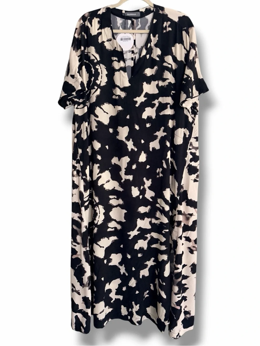 Alembika Breezy Maxi Dress Tribal Lagenlook NWT Size 12/14